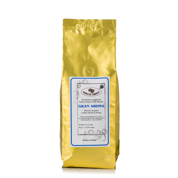 Roasted Coffee in beans 500gr\bag GRANAROMA