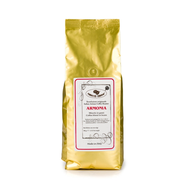 Roasted Coffee in beans 500gr\bag ARMONIA